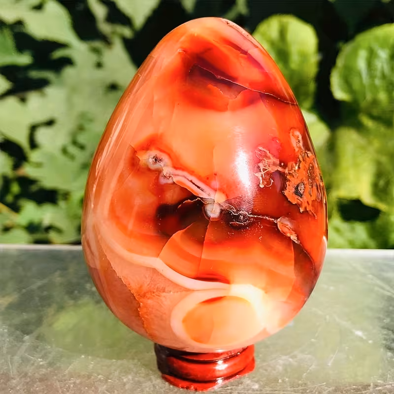 ביצה קרנליאן שקל: כ 60 גרם